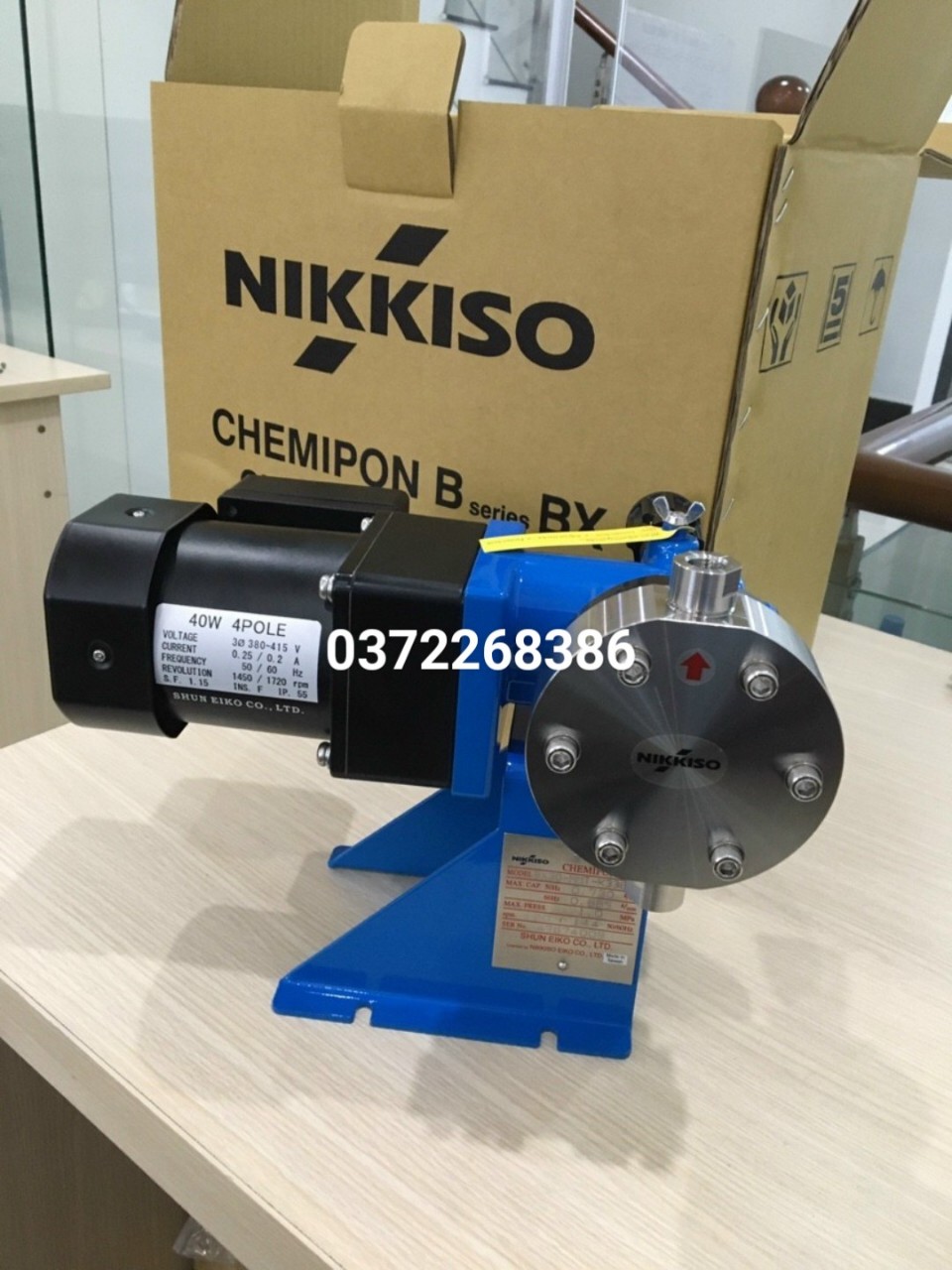 Bơm định lượng Nikkiso BX70 Bơm định lượng Nikkiso BX70