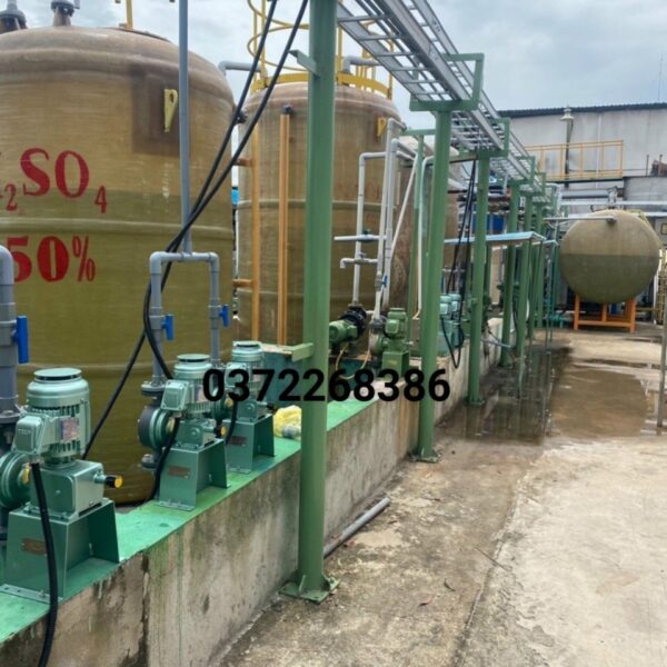 Lắp đặt bơm hóa chất NIKKISO