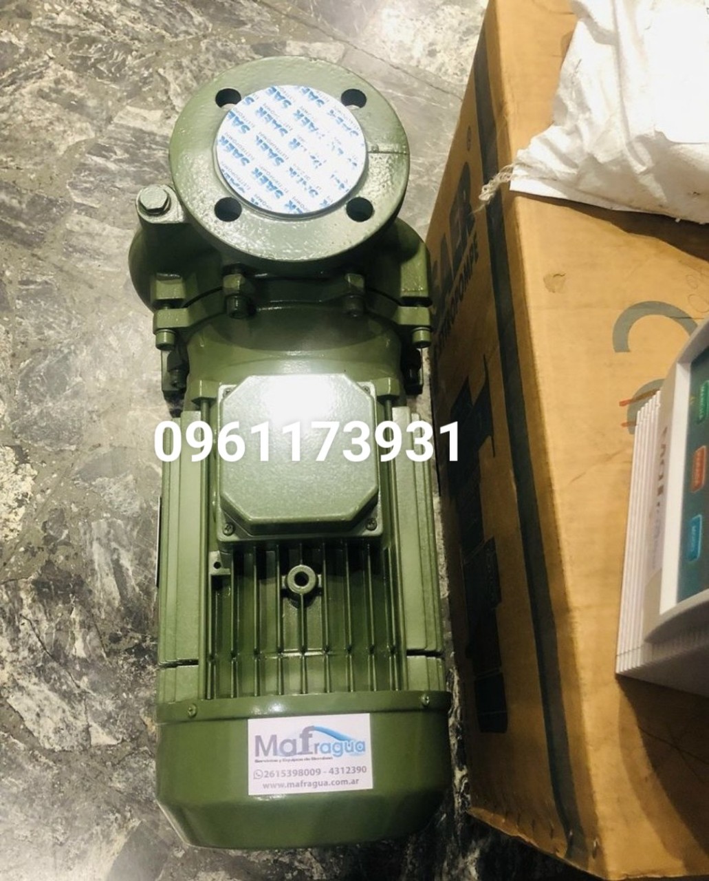 Máy bơm nước trục ngang SAER IR50-160A Máy bơm nước trục ngang SAER IR50-160A