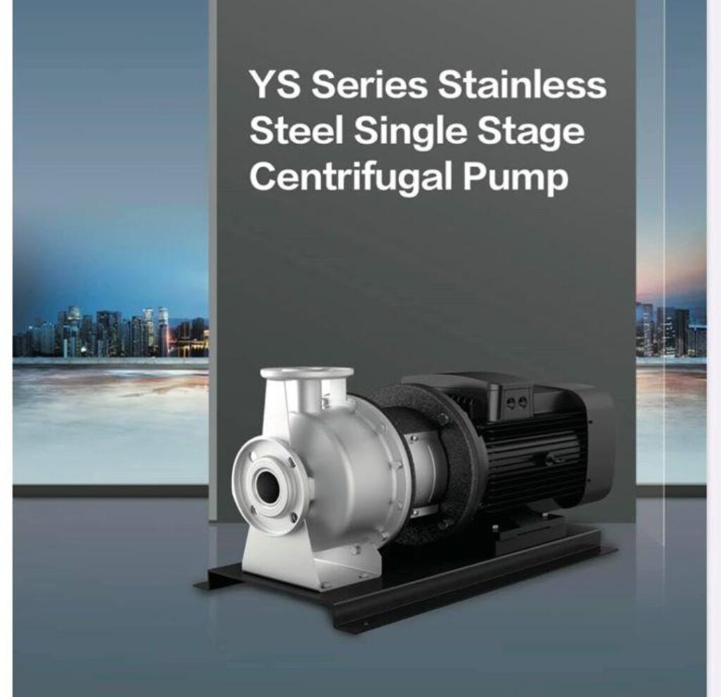 Máy bơm trục ngang đầu INOX SHIMGE