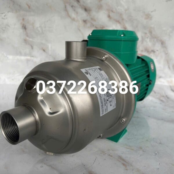 Bơm ly tâm trục ngang đầu inox