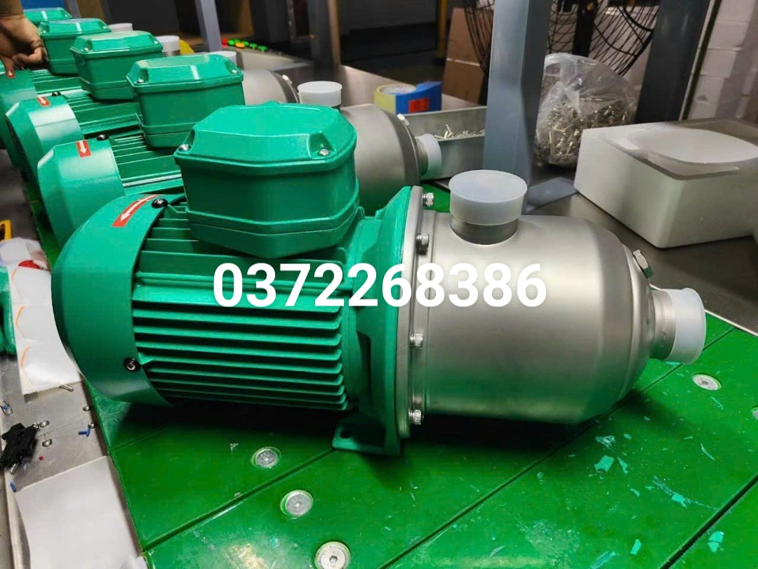 Máy bơm ly tâm đầu inox MHI-405 1.1KW Máy bơm ly tâm đầu inox MHI-405 1.1KW
