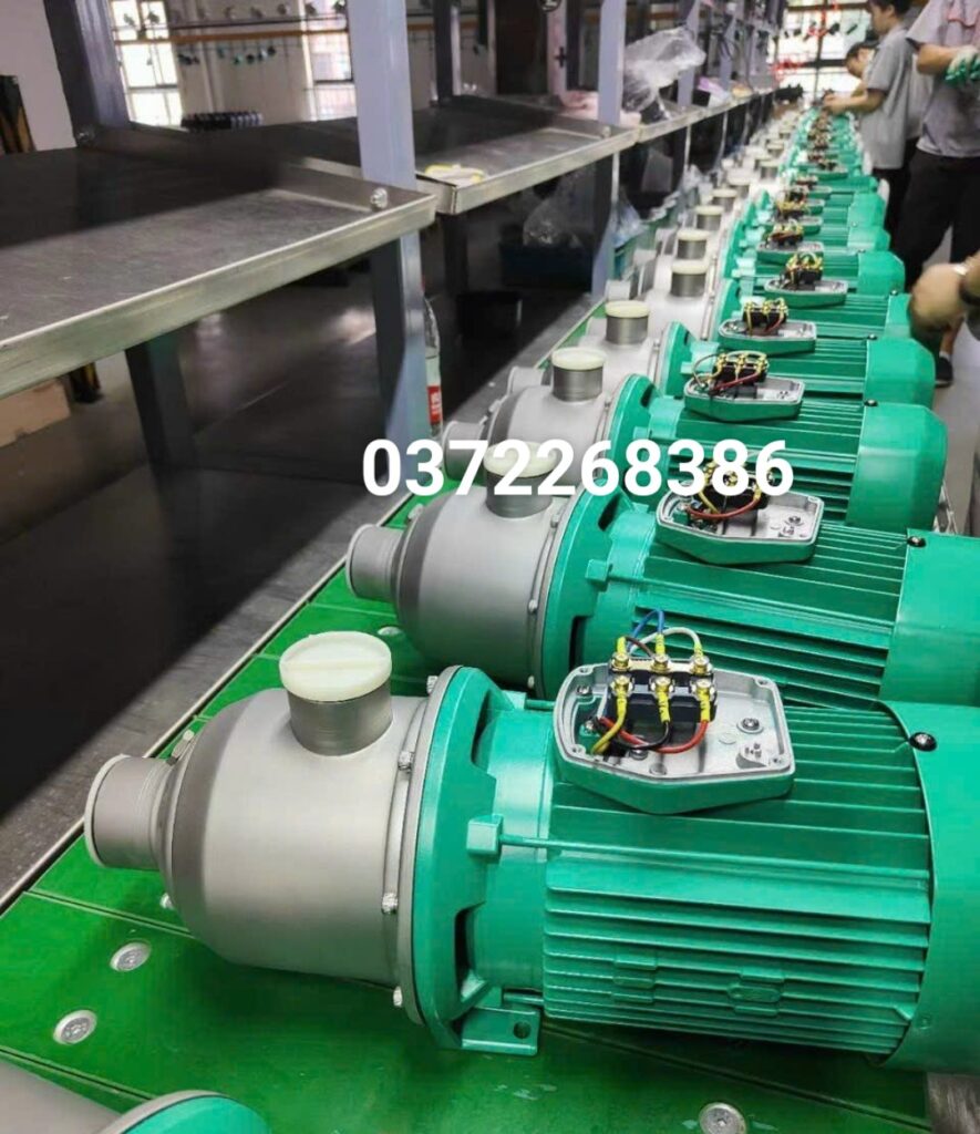 Máy bơm ly tâm đầu inox MHI