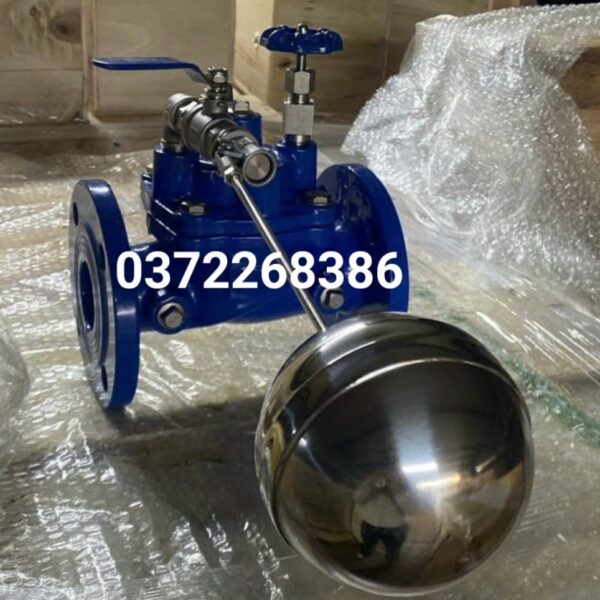 Van phao thủy lực nối bích