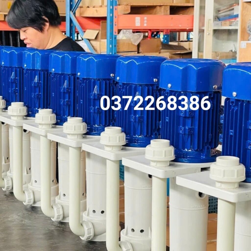 Bơm chìm hóa chất đầu nhựa Wilson HFY