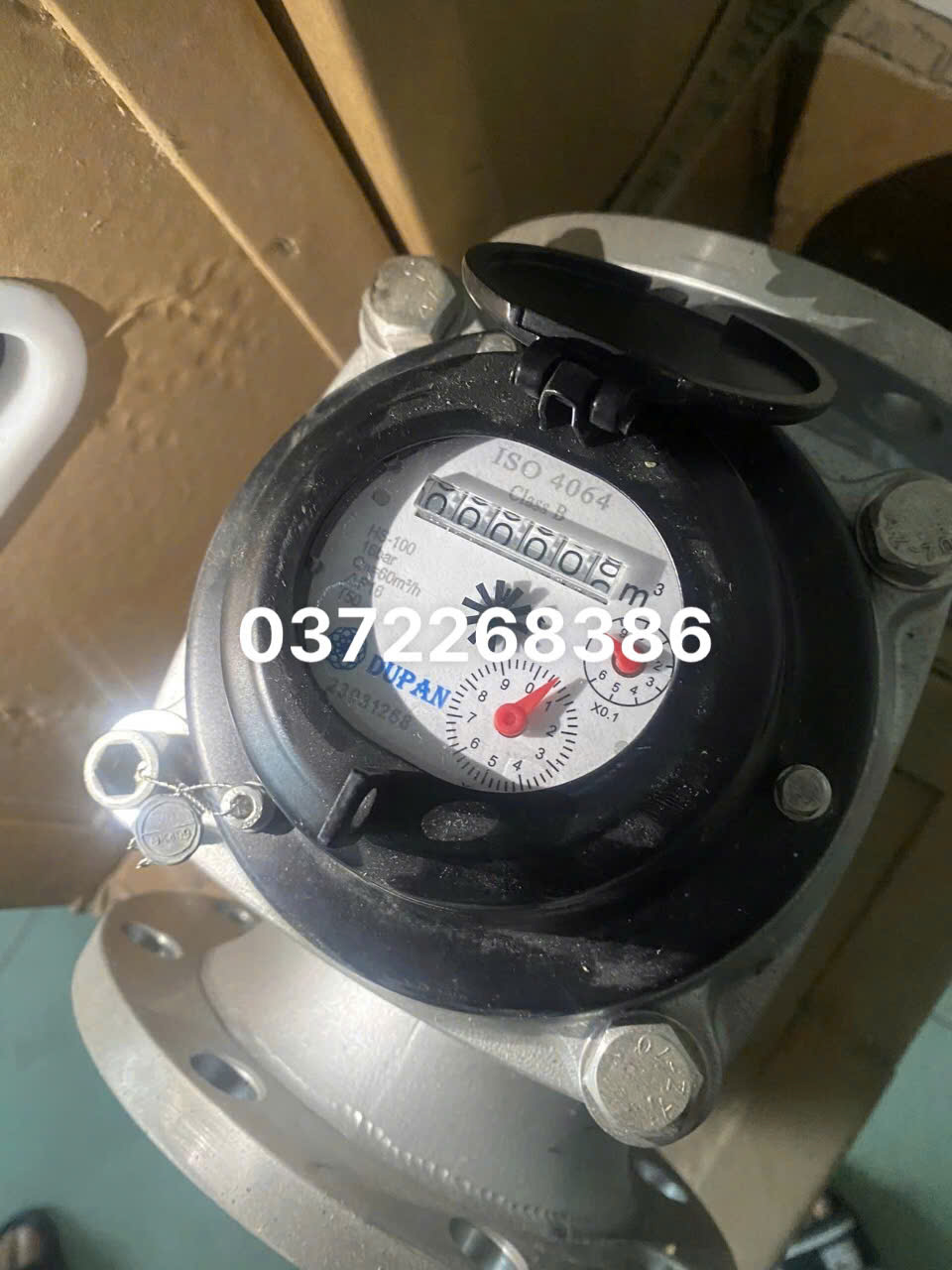 Đồng hồ đo nước INOX DUPAN HS-100 Đồng hồ đo nước INOX DUPAN HS-100