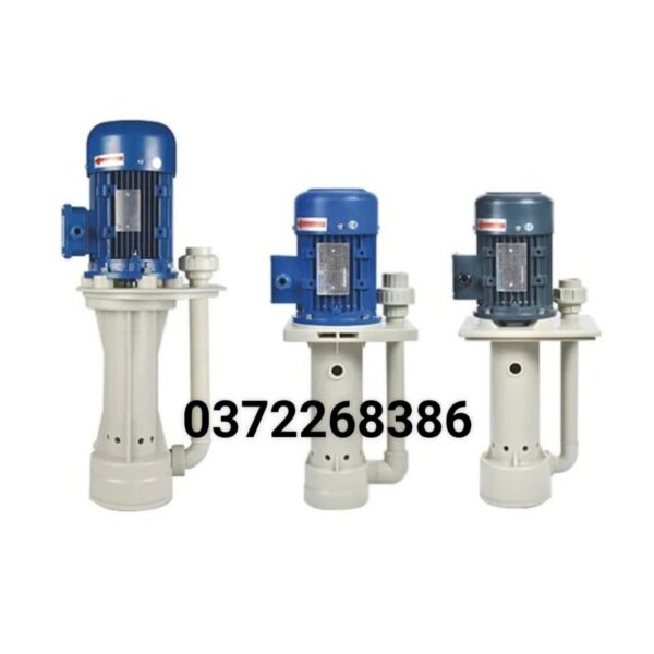Máy bơm chìm hóa chất trục đứng