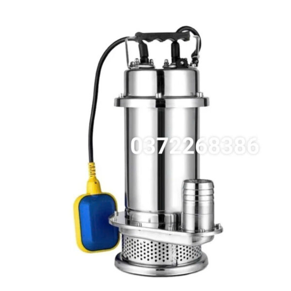 Máy bơm chìm inox QDX3-28-1.5LSF-220V (Có Phao)