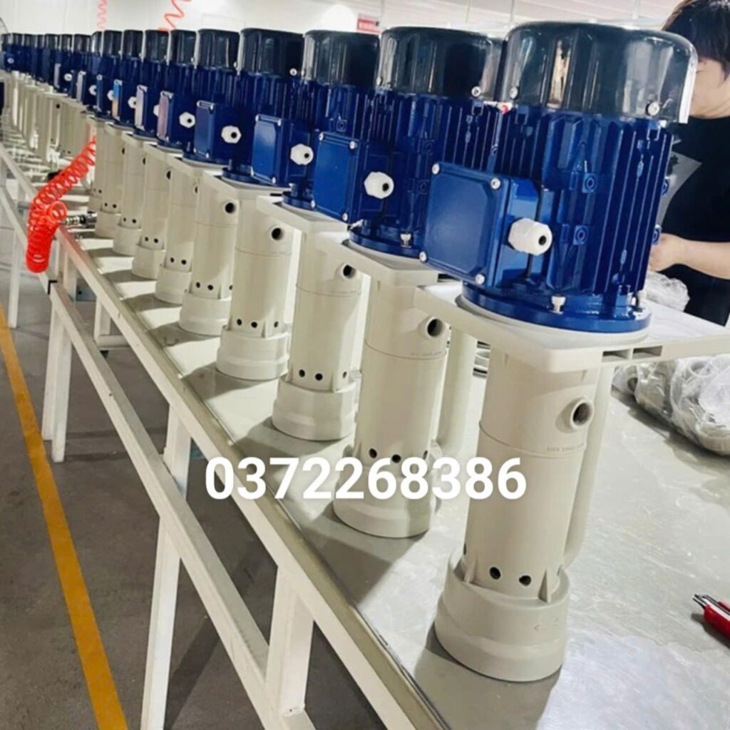 Máy bơm chìm trục đứng hóa chất
