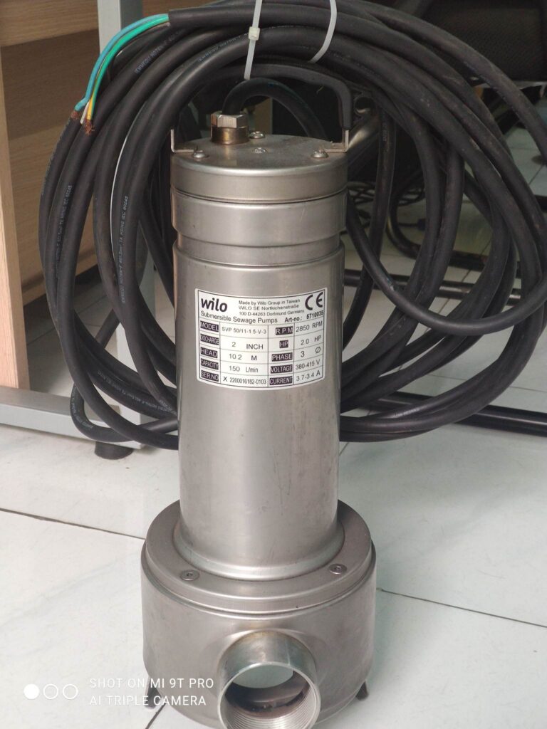 Bơm chìm nước thải inox WILO
