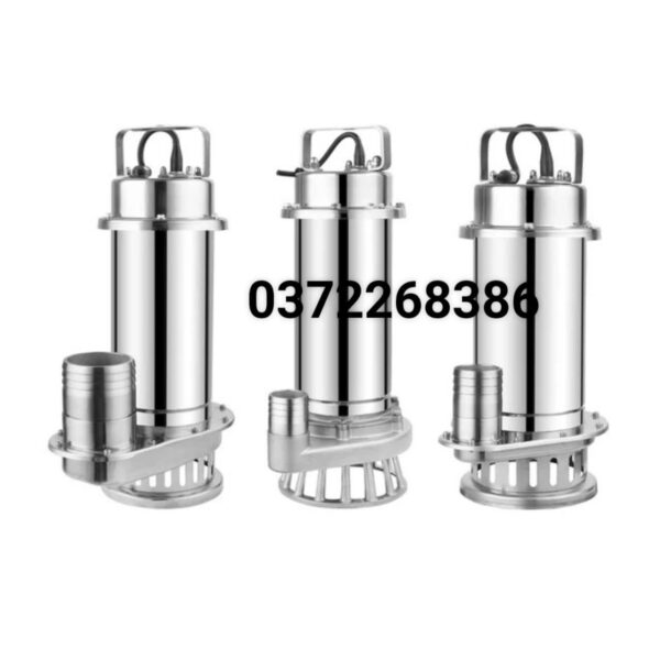 Bơm chìm nước thải inox cánh hở