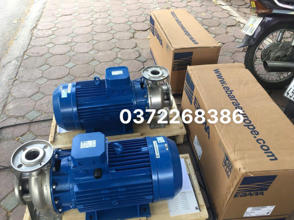 Máy bơm nước trục ngang đầu inox EBARA