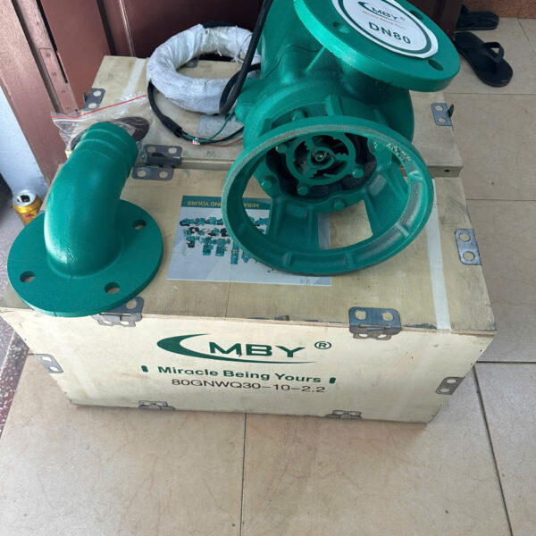 Bơm chìm cánh cắt rác MBY 80GNWQ30-10-2.2
