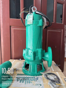 Bơm chìm cánh cắt rác MBY