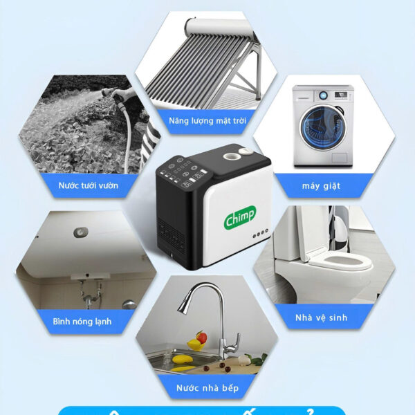 Máy bơm tăng áp biến tần